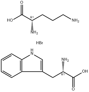 POLY(ORN, TRP) HYDROBROMIDE 结构式