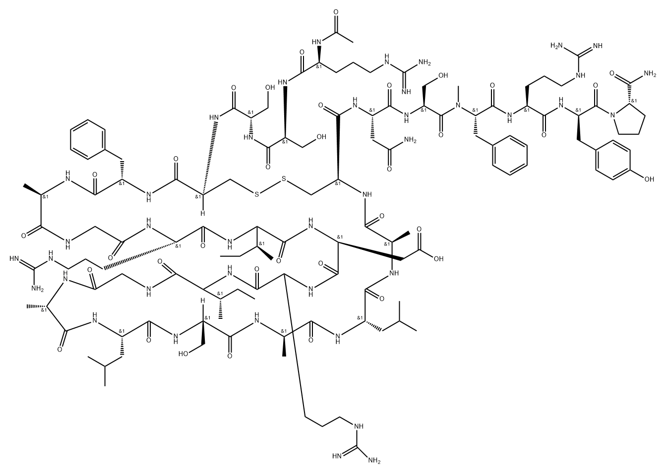 atrial natriuretic factor 270 结构式