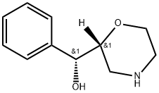 2-Morpholinemethanol, α-phenyl-, (αR,2R)- 结构式