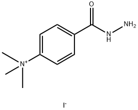 4-(肼羰基)-N,N,N-三甲基苯胺碘化物 结构式