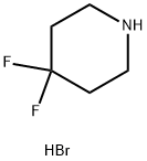 Piperidine, 4,4-difluoro-, hydrobromide (1:1) 结构式