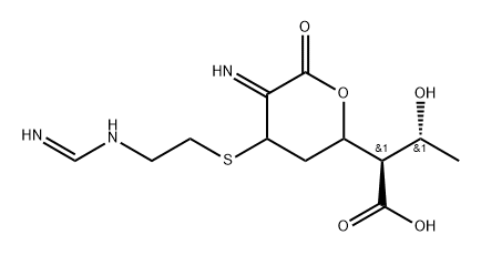 亚胺培南水解物环合产物I-1 结构式