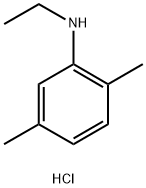 N-乙基-2,5-二甲基苯胺盐酸 结构式