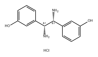 Phenol, 3,3'-(1,2-diamino-1,2-ethanediyl)bis-, [R-(R*,R*)]- (9CI) hydrochloride 结构式