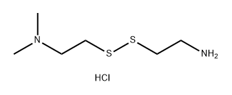 {2-[(2-aminoethyl)disulfanyl]ethyl}dimethylamine
dihydrochloride 结构式