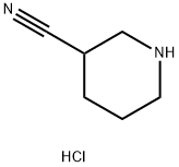 3-氰基哌啶盐酸盐 结构式