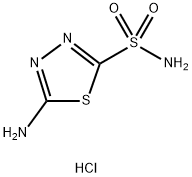 5-Amino-1,3,4-thiadiazole-2-sulfonamide Hydrochloride Salt