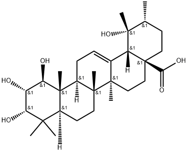 1BETA-羟基刺梨酸 结构式