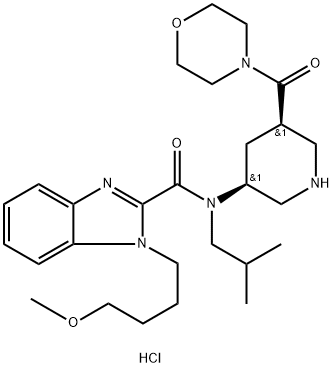 Imarikiren hydrochloride 结构式