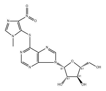 硫唑嘌呤杂质11 结构式