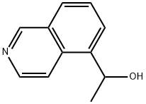 5-Isoquinolinemethanol, α-methyl- 结构式