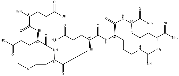 六肽 结构式