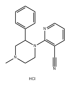 米氮平杂质7 HCL 结构式