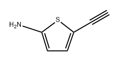 5-乙炔基噻吩-2-胺 结构式