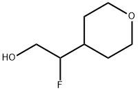 2-氟-2-(四氢-2H-吡喃-4-基)乙烷-1-醇 结构式