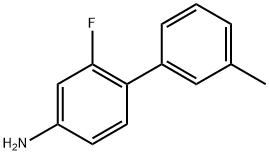 2-Fluoro-3'-methyl-[1,1'-biphenyl]-4-amine 结构式