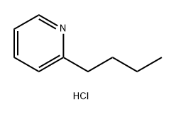 2-Butylpyridine hydrochloride 结构式
