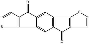 s-Indaceno[1,2-b:5,6-b']dithiophene-4,9-dione 结构式