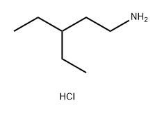 1-Pentanamine, 3-ethyl-, hydrochloride (1:1) 结构式