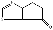 4,5-dihydro-6H-cyclopenta[d]thiazol-6-one 结构式