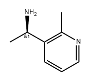(R)-1-(2-甲基吡啶-3-基)乙胺 结构式