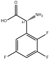 (R)-2-amino-2-(2,3,5-trifluorophenyl)aceticacid 结构式