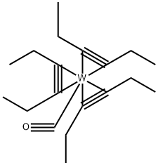 TRIS(3-HEXYNE)TUNGSTEN(0) CARBONYL 结构式