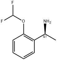 Benzenemethanamine, 2-(difluoromethoxy)-α-methyl-, (αS)- 结构式