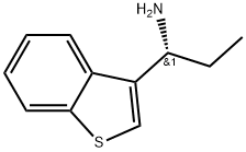 (R)-1-(benzo[b]thiophen-3-yl)propan-1-amine 结构式