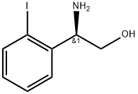(2R)-2-amino-2-(2-iodophenyl)ethanol 结构式