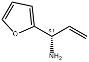 2-Furanmethanamine, α-ethenyl-, (αS)- 结构式