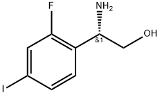 (2S)-2-amino-2-(2-fluoro-4-iodophenyl)ethanol 结构式