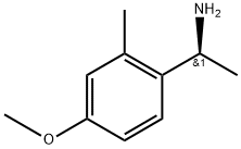 (1S)-1-(4-methoxy-2-methylphenyl)ethan-1-amine 结构式