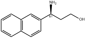 2-Naphthalenepropanol, γ-amino-, (γS)- 结构式