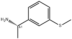 (S)-1-(3-(Methylthio)phenyl)ethanamine 结构式