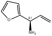 2-Furanmethanamine, α-ethenyl-, (αR)- 结构式