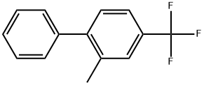 2-Methyl-4-(trifluoromethyl)-1,1'-biphenyl 结构式