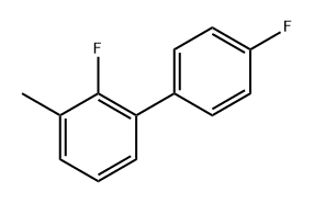 2,4'-difluoro-3-methyl-1,1'-biphenyl 结构式