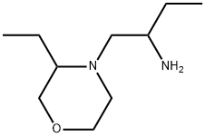 4-Morpholineethanamine, α,3-diethyl- 结构式