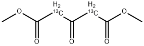 Pentanedioic-2,4-13C2 acid, 3-oxo-, dimethyl ester (9CI) 结构式