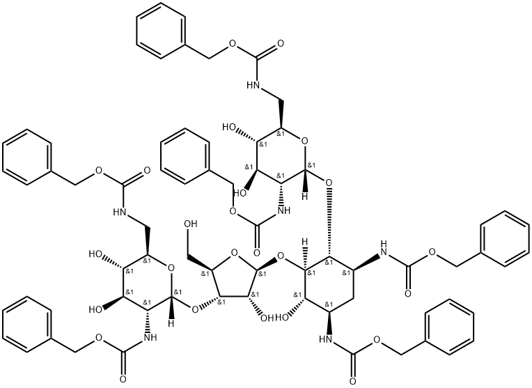 Hexacarboxybenzyl Neomycin C 结构式