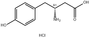 D-Β-高酪氨酸.盐酸盐 结构式
