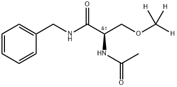 (2R)-LacosaMide-d3 结构式