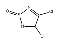 3,4-Dichloro-1,2,5-thiadiazole 1-oxide 结构式