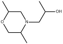4-Morpholineethanol, α,2,5-trimethyl- 结构式