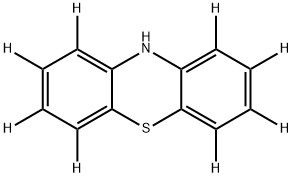 PHENOTHIAZINE-D8,NH 结构式