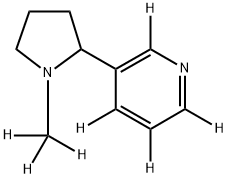 尼古丁-D7 结构式