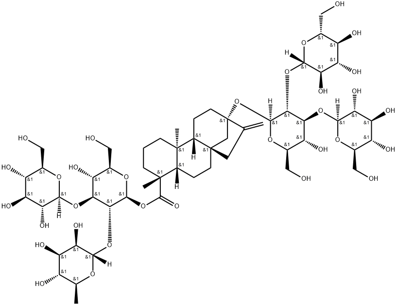 甜菊双糖苷 N 结构式