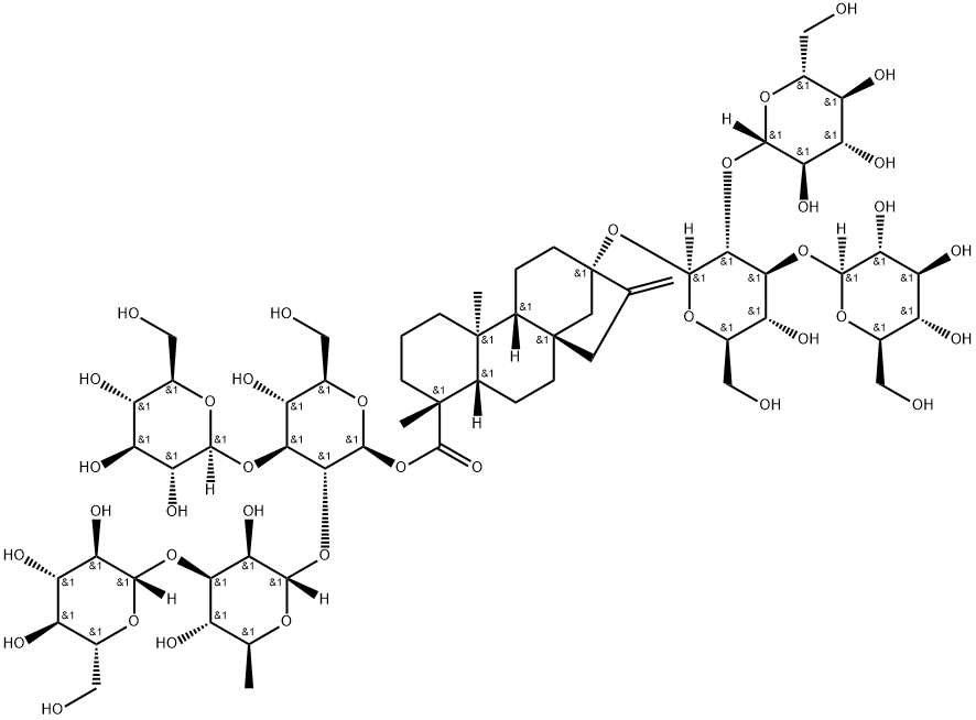 甜菊双糖苷 O 结构式