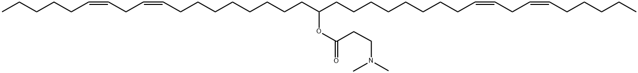 DLIN-MC2-DMA 结构式